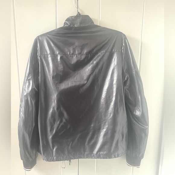 Geox Jacket in a Grey Shiny material.Size 12. - Picture 3 of 4